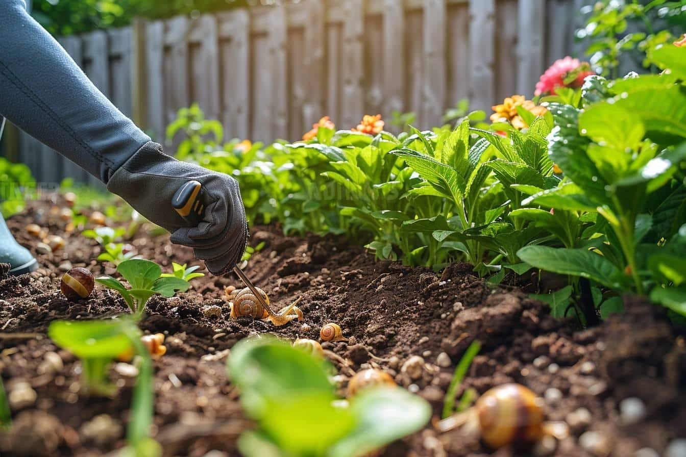 Pourquoi j'ai plein d'escargots dans mon jardin : causes et solutions