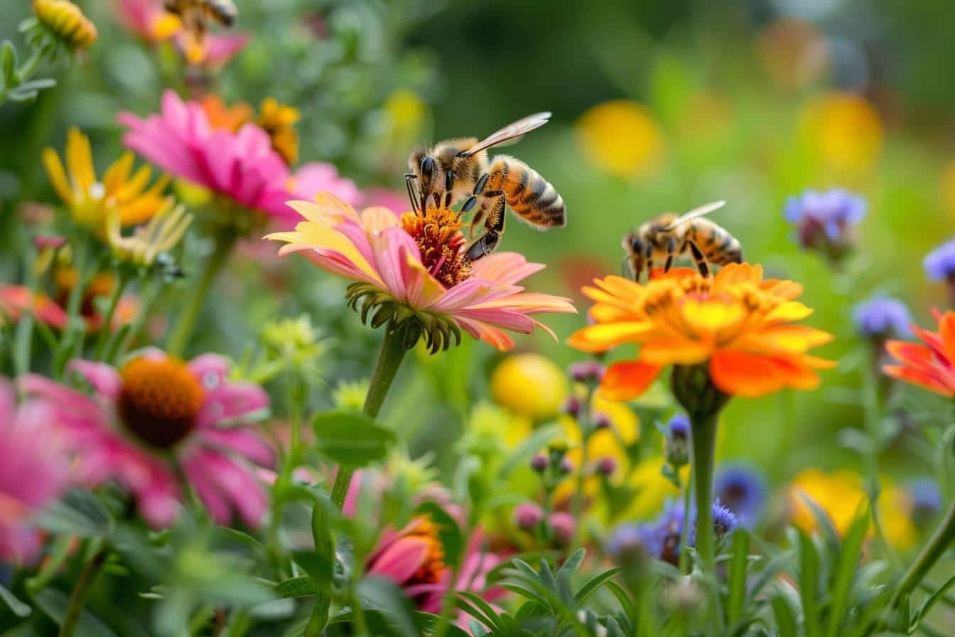 Comment attirer abeilles jardin : astuces pour un espace mellifère