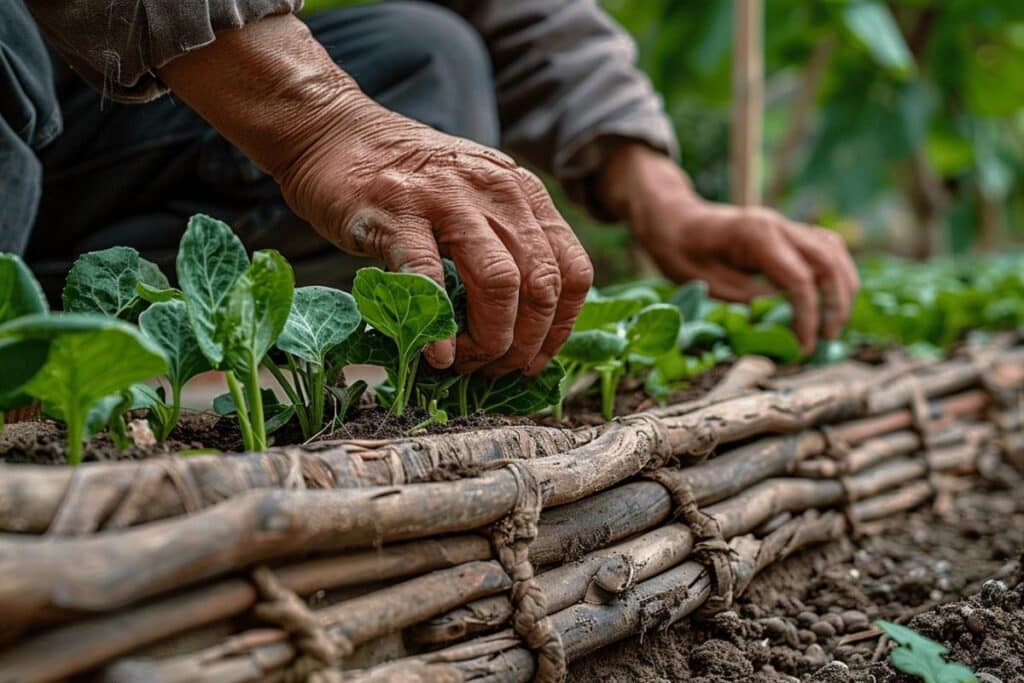 Fabriquer une bordure 100 % récup pour le jardin : mon pas-à-pas facile
