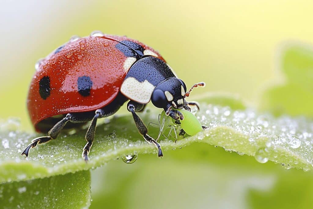 Pourquoi les coccinelles sont-elles efficaces contre les pucerons : secrets de prédation